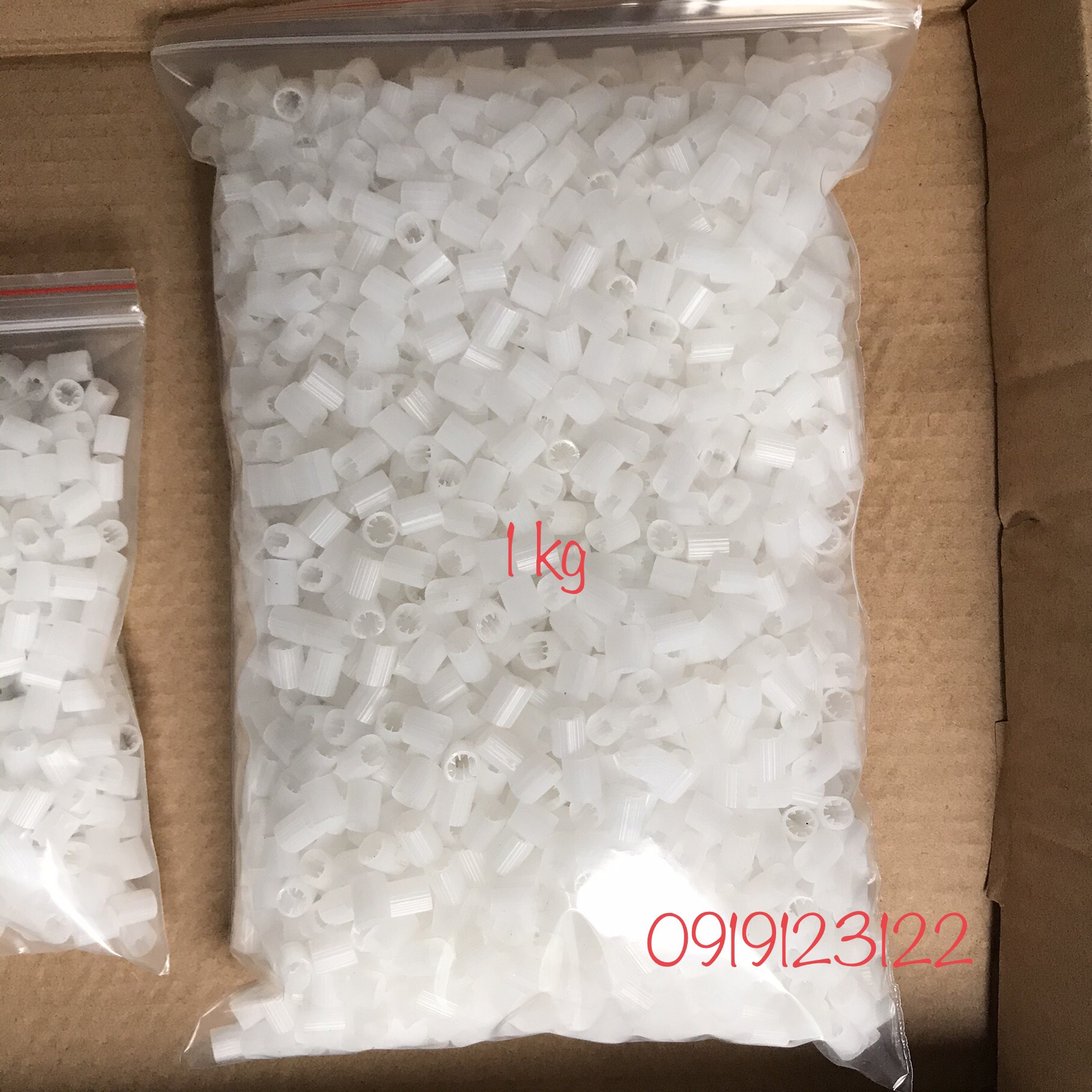 100g hạt kanet loại tốt - hạt cannet lọc nước, nuôi vi sinh
