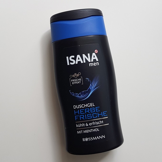 Sữa tắm nam ISANA for Men hàng Đức Herbe Frische