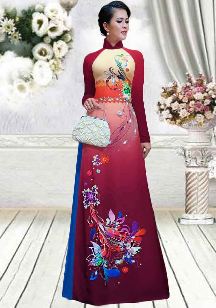 VẢI MAY ÁO DÀI LỤA 3D -TẶNG 1 VẢI QUẦN LỤA SATIN GIÁ 70K-MAY ÁO DÀI, ÁO KIỂU, ÁO BÀ BA, ĐẦM VÁY SUÔNG...
