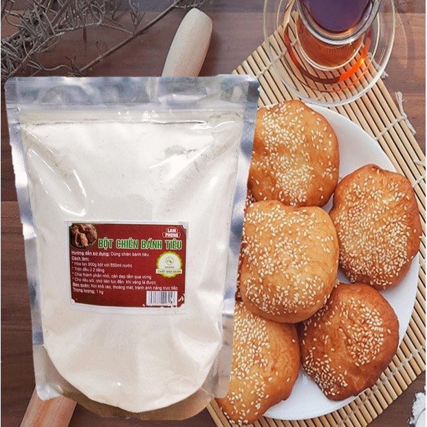 Bột bánh tiêu pha sẵn - Rất dễ chiên - Bánh nở đẹp - Túi 1Kg