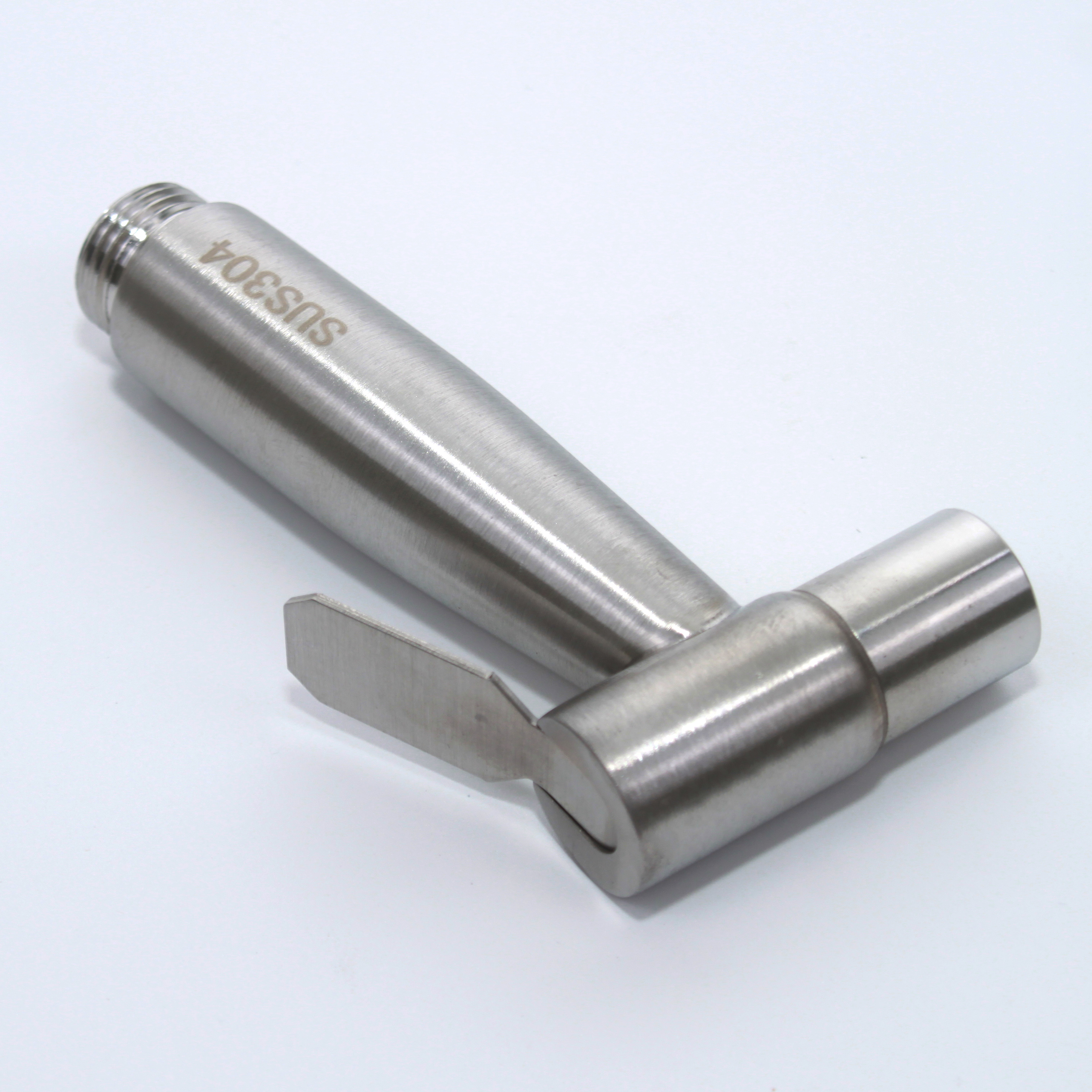 Vòi xịt vệ sinh lắp nhà vệ sinh tolet chất liệu inox 304 bền màu sáng bóng, vòi xịt inox cứng cáp sang trọng chịu nhiệt chịu lực cao lực nước siêu mạnh
