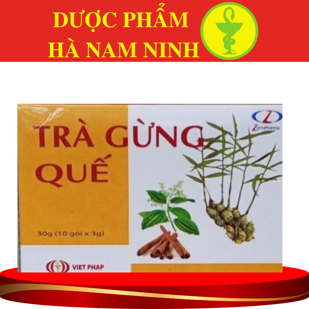 Trà gừng quế việt pháp hộp 10 gói