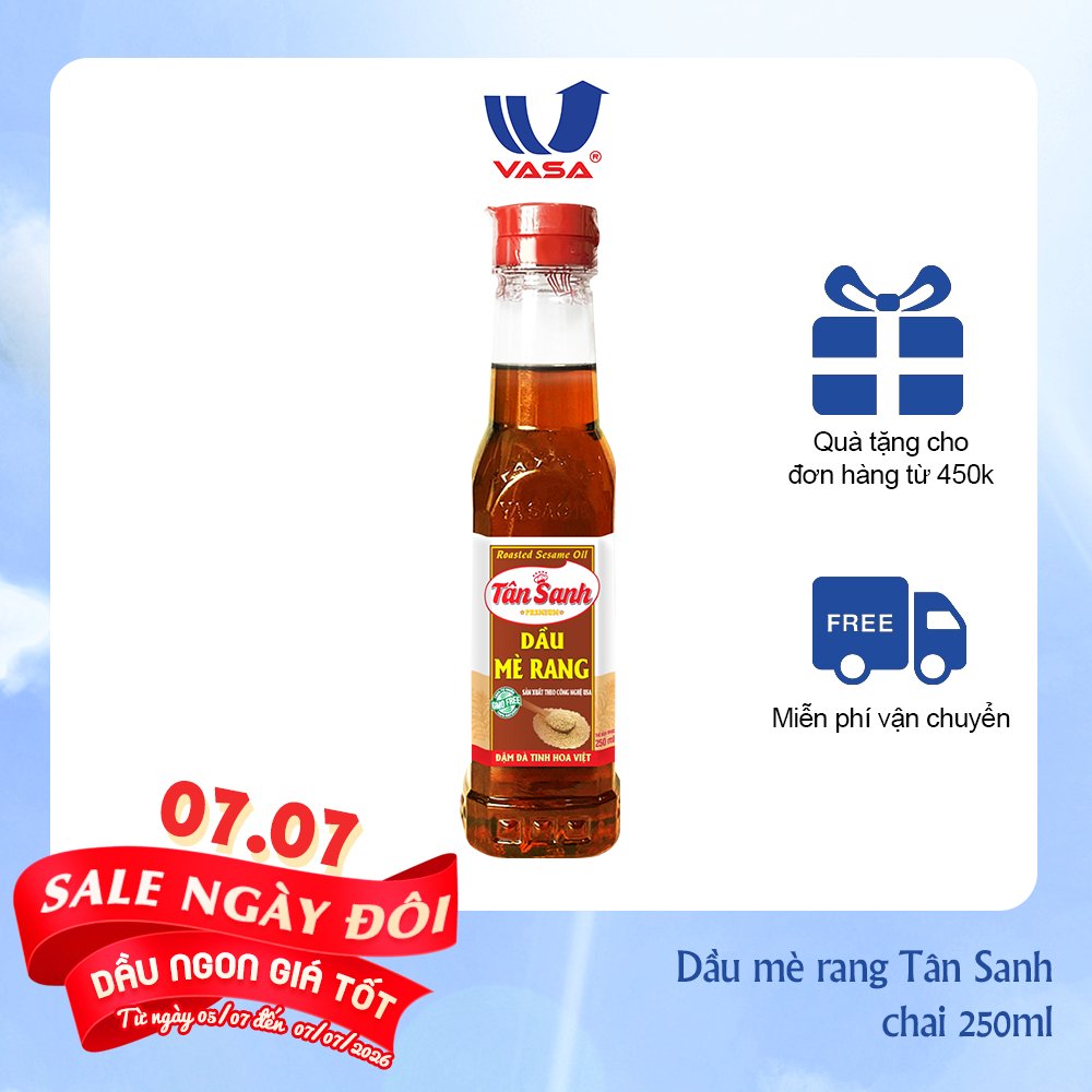 Dầu Mè Rang Tân Sanh 250 ml