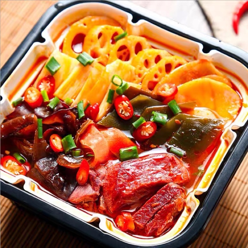 Lẩu Tự Sôi Bò Miếng - Lẩu Tự Sôi Trùng khánh Ăn Vặt Nội Địa