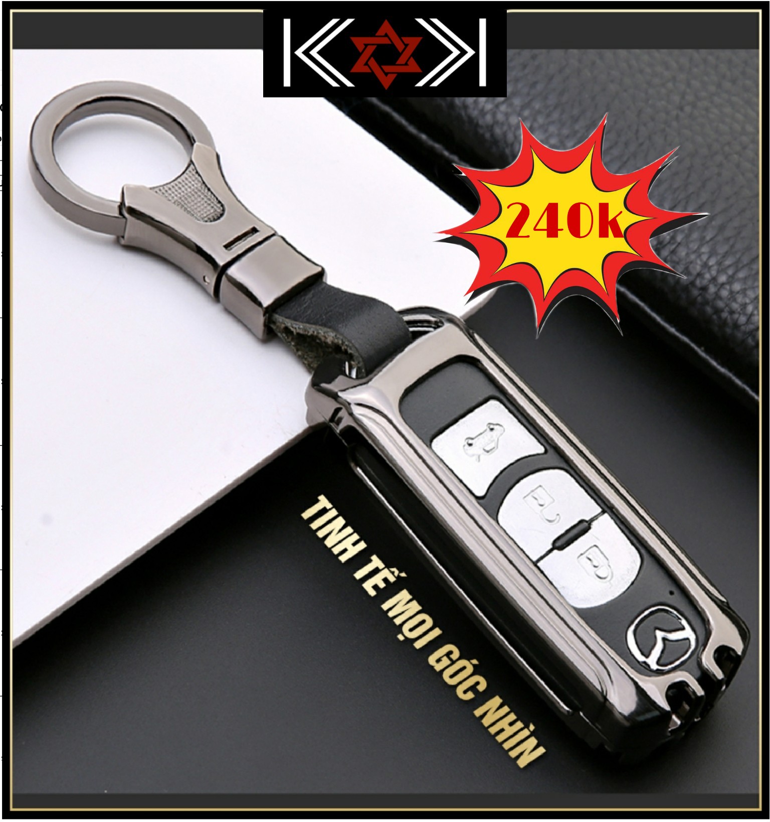 Ốp chìa khóa cho mazda 2, mazda 3, mazda cx5, mazda 6, mazda cx8