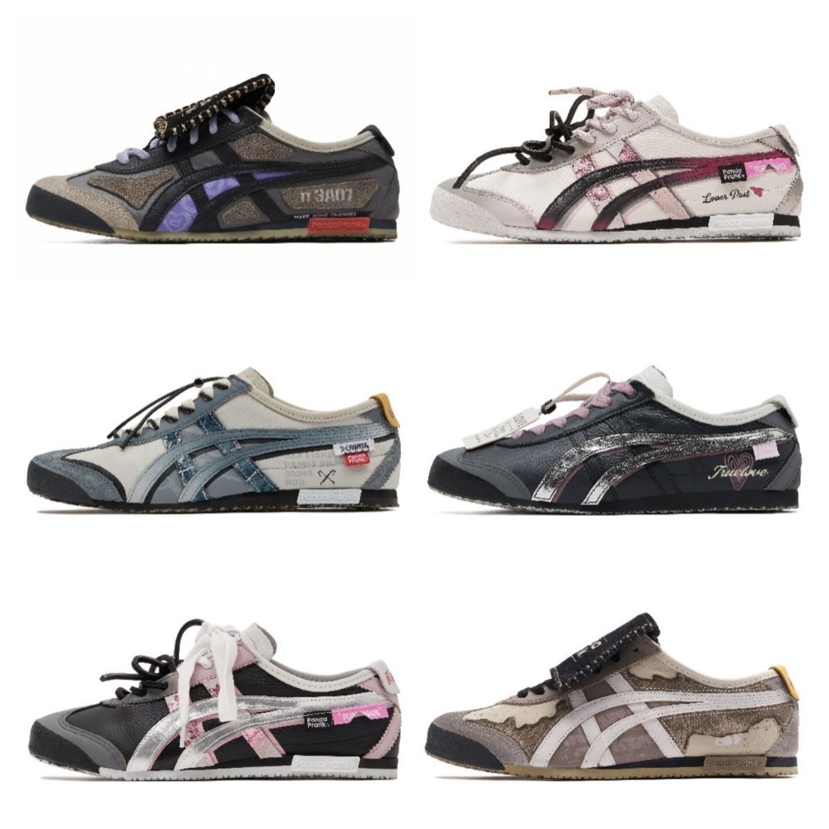  Onitsuka SD Light Luxury Series Giày thông thường da cừu siêu mềm Giày nam Đế đệm EVA hai lớp 