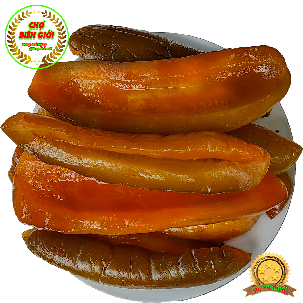 Mắm Dưa Gang Miếng Châu Đốc Loại Ngâm Nước Cốt Mắm Chưa Trộn Hủ 01 Kg