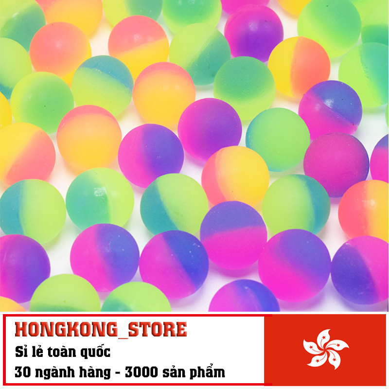 [COMBO 3 Viên] Đồ chơi Bi Cầu Vồng độc đáo cho bé - Đồ chơi vận động bằng cao su mềm nhẹ an toàn