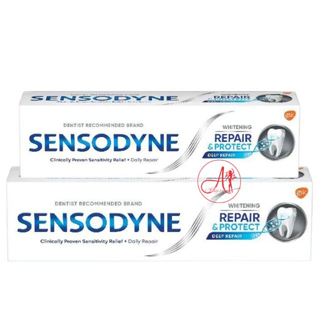 Kem đánh răng Sensodyne Whitening Repair & Protect 100g - Aidep