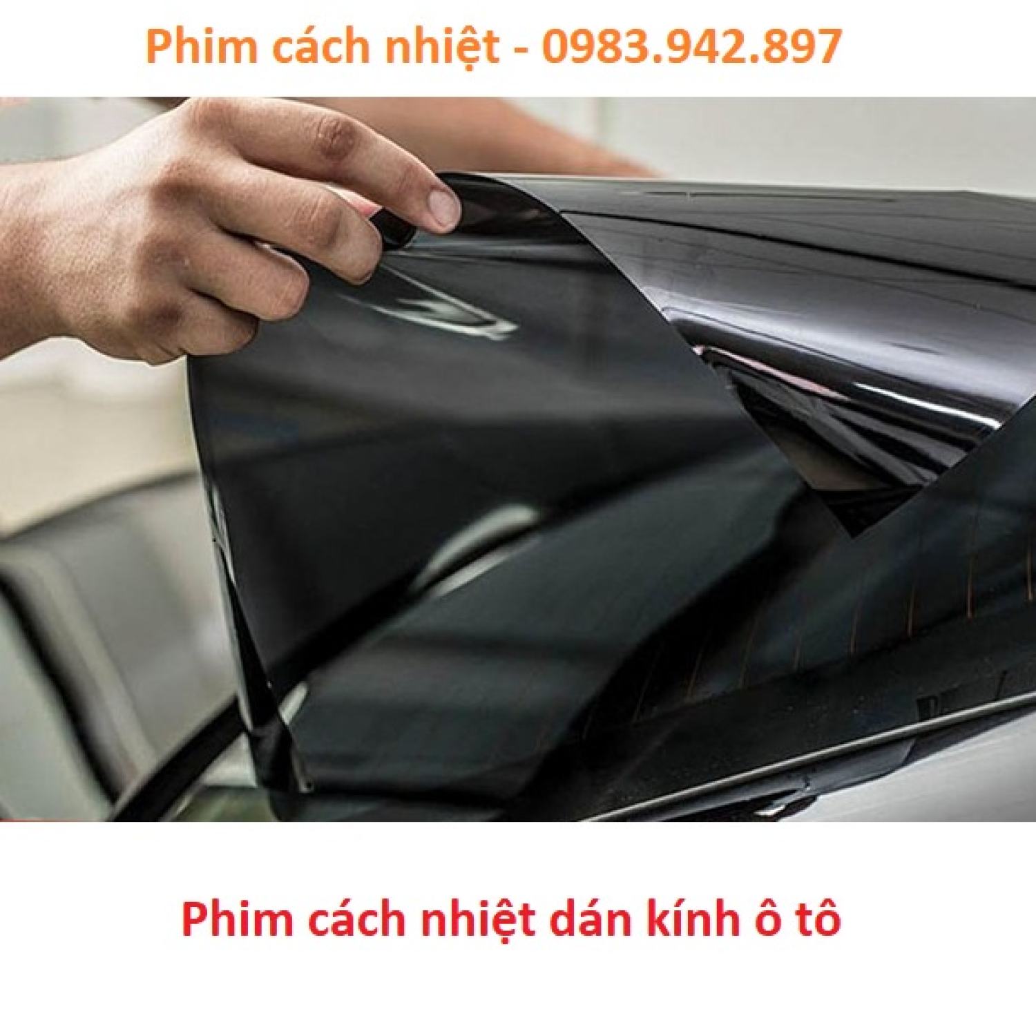 Fim dán kính oto 3m - Phim Cách nhiệt ô tô 3M dán kính chống nắng chống nhìn trộm loại bỏ 99%UV