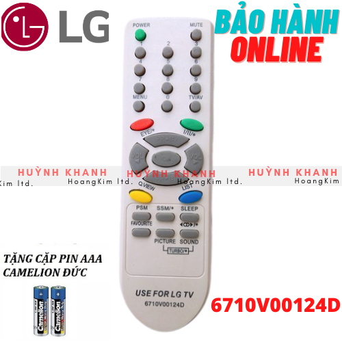 REMOTE TV LG 6710V000124D CHÍNH HÃNG ( ĐỜI CŨ)