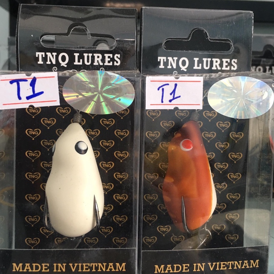 Mồi nhái hơi câu Lure TNQ T1 - T3 hàng mới :nhất LK Hòa