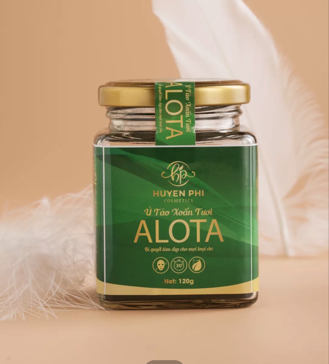 Ủ tảo xoắn tươi alota Huyền Phi N03 Spa Huyền Phi (Tặng bông tẩy Spa) (Ưu đãi dành chỉ dành 30 người) Mặt nạ tảo xoẳn spirulina làm sáng da, ngăn ngừa lão hóa, phòng tránh nám hiệu quả. CAM KẾT HÀNG CHÍNH HÃNG