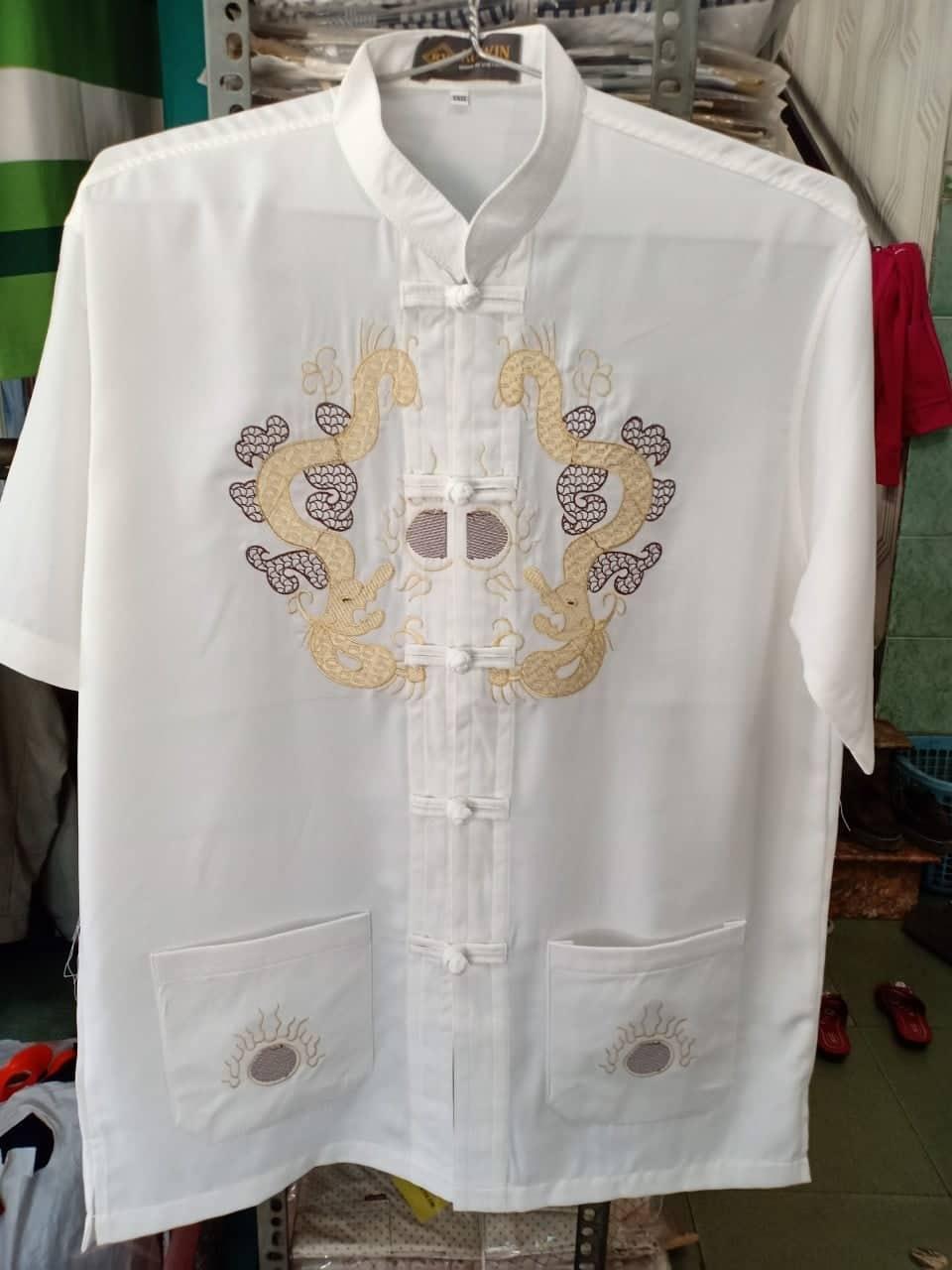 Áo Kiểu Tàu nam - Size M (24)), L (26), XL (28), XXL (30)