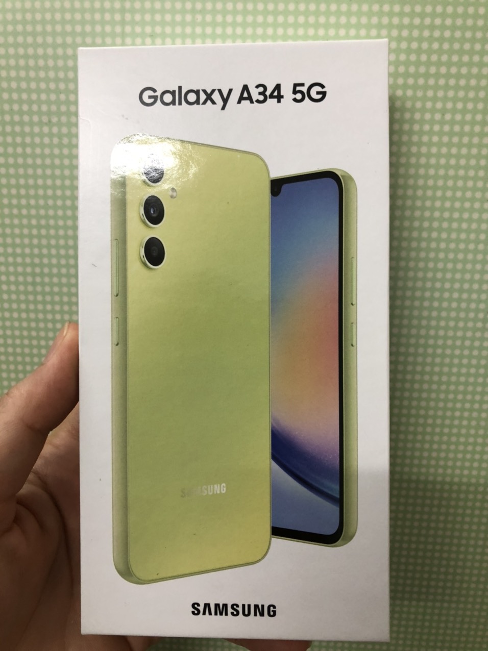 Điện thoại samsung galaxy a34 5g chính hãng, nguyên seal,mới 100%, màn hình: super amoled 6.6" full hd+, camera sau: chính 48 mp & phụ 8 mp, 5 mp, camera trước: 13 mp, chip: mediatek dimensity 1080 8 nhân, pin: 000 mah