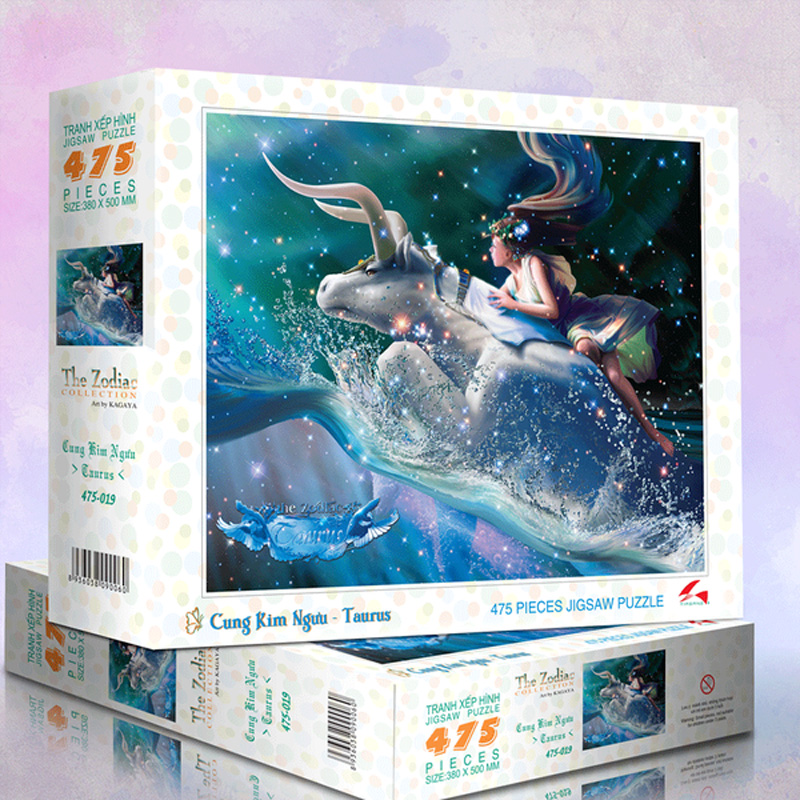 Tranh xếp hình 475 mảnh - CUNG KIM NGƯU