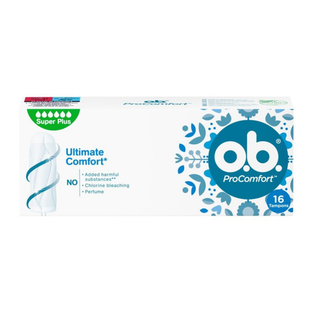 Tampon OB Super Plus Procomfort 32 Miếng- Băng vệ sinh Tampon ob Super plus