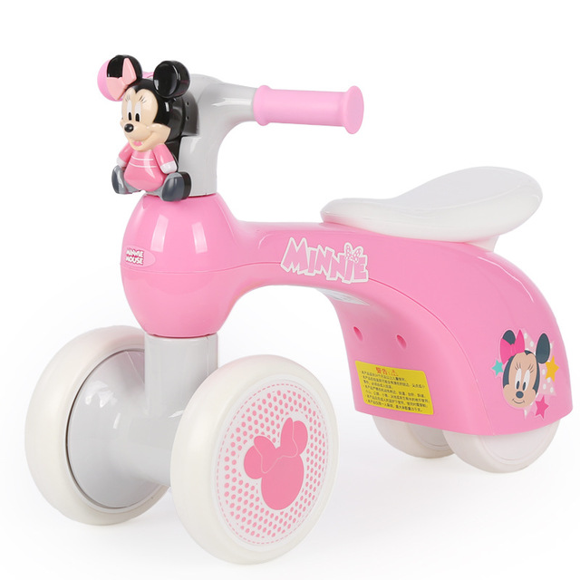 Xe chòi chân trẻ em Mickey-811 phù hợp từ 2-6 có còi và nhạc vui nhộn (Xanh, Hồng)