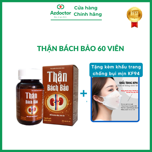 Thận bách bảo - đánh bay sỏi thận, sỏi mật - giải tỏa căng thẳng, âu lo - azdoctor