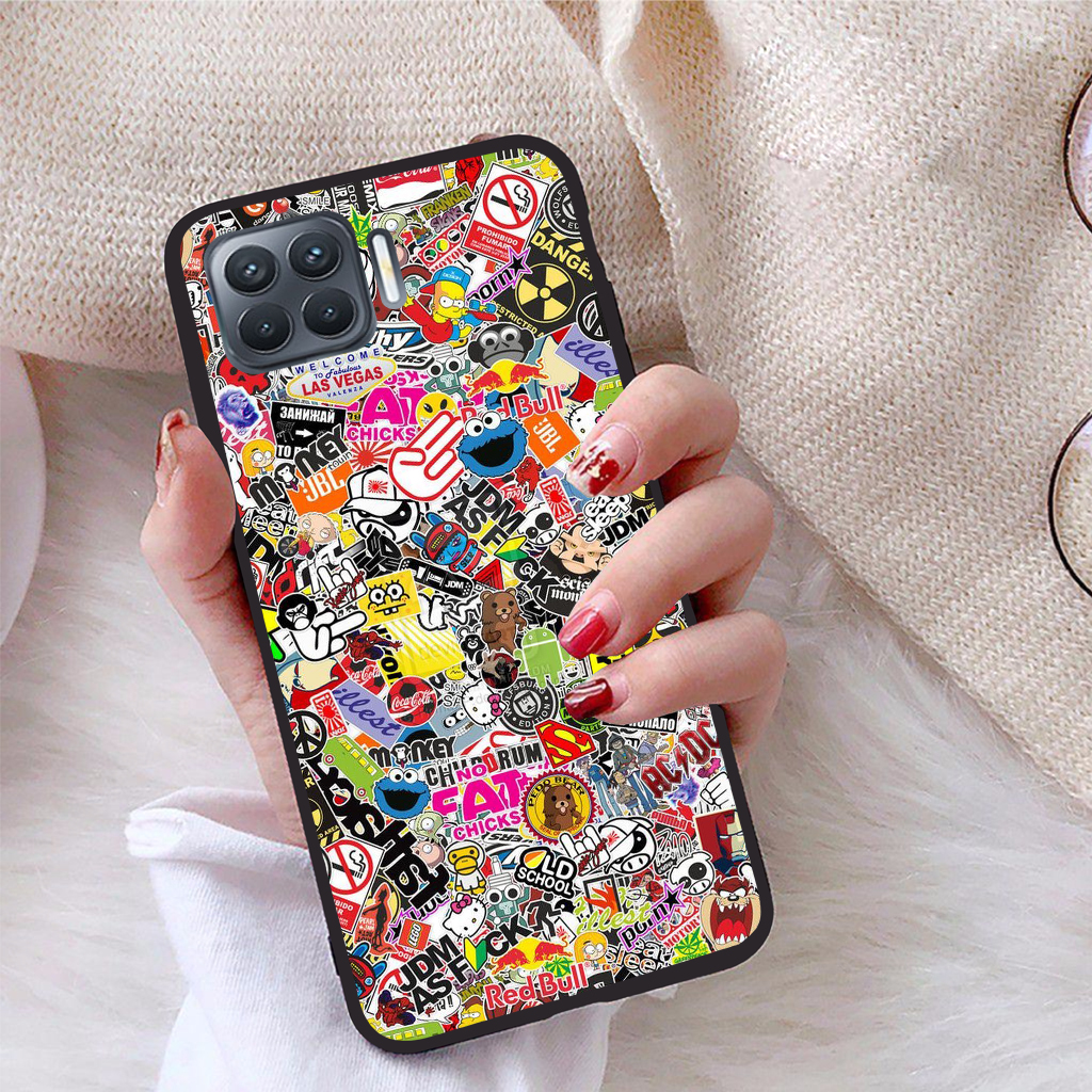 [HCM]Ốp lưng Oppo A93 viền dẻo TPU BST Phong cách tự do