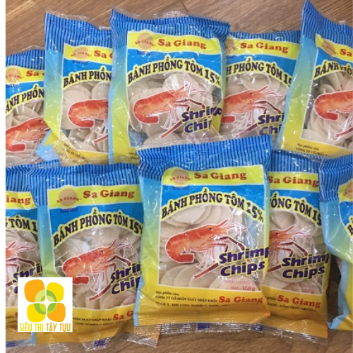Bánh phồng tôm sa giang 100gr | siêu thị tây tựu