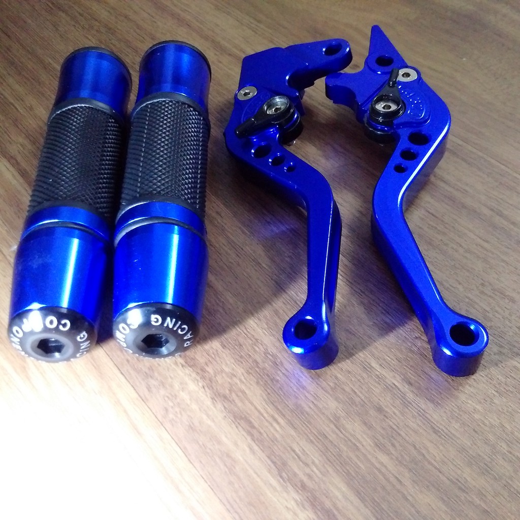 [HCM]COMBO ( Tay thắng + Bao tay gù Ý) MÀU XANH dùng cho tất cả các dòng xe hiện nay HÌNH THẬT SẢN PHẨM