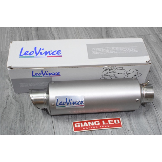 [HCM]Lon Pô Leovince Bạc Nhám Mối Hàn Nổi Hàng Nhập Khẩu Full Bộ