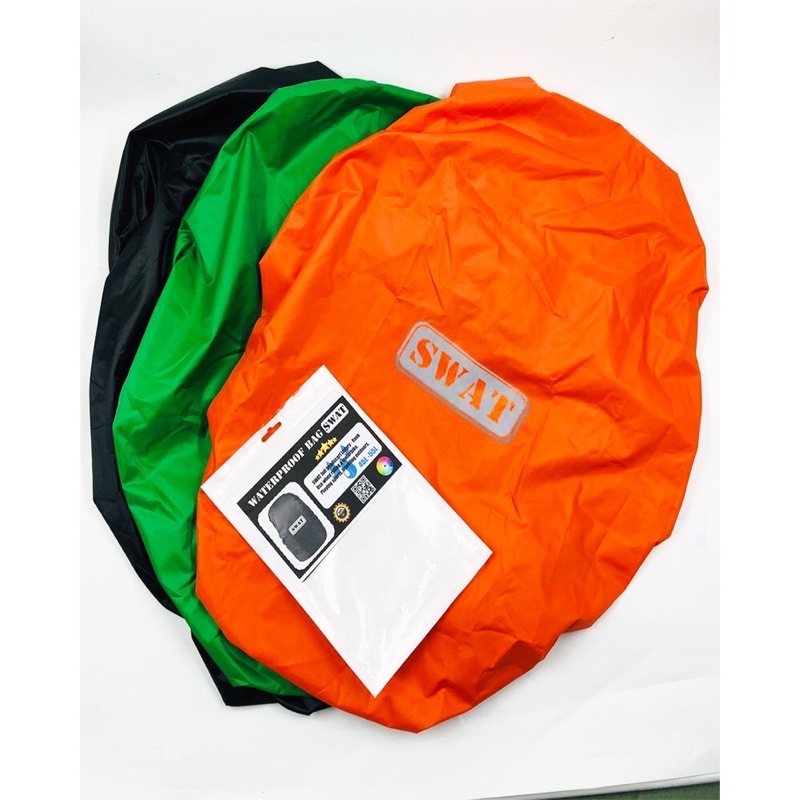 Trùm balo đi mưa swat 45-55l phản quang - swat