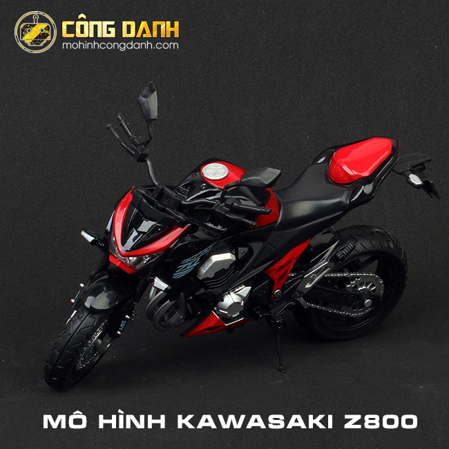 Mô Hình Kawasaki z800 - Mô Hình Xe Moto Siêu Chất