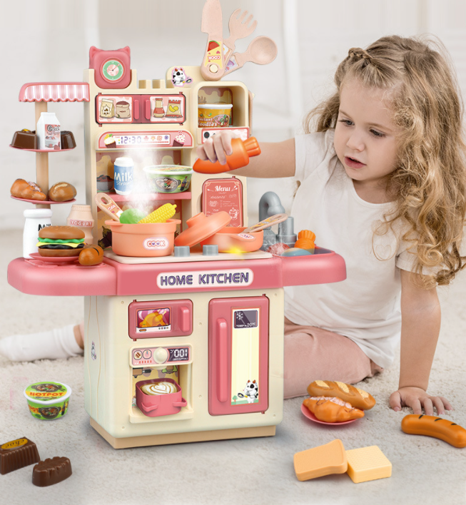 Bộ đồ chơi nhà bếp đứng cho bé dream kitchen 33 món - mô phỏng một nhà bếp đầy cho bé.hàng chính hãng jesse.