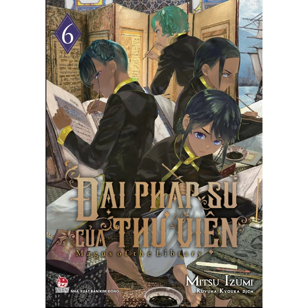 The Great Mage of the Library Comic Series - Odd Volumes 1 2 3 4 5 6 - Magus of the Library - Kim Dong Publishing House