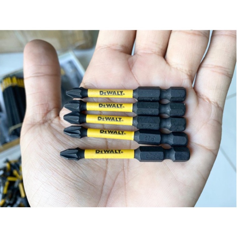 Mũi vít dewalt 5cm ph1-ph2-ph3 có từ