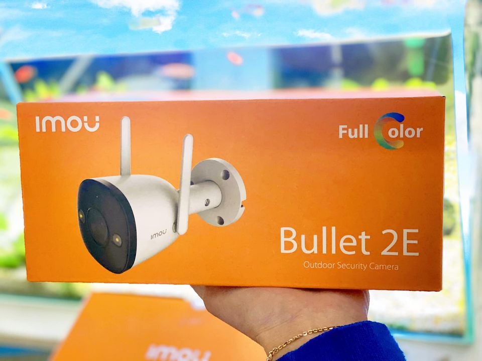 Camera Wifi Imou F22FP Bullet 2E (2MP) I 4 chế độ màu ban đêm I Chống nước IP67 I Phát hiện con người I Bảo hành 2 năm