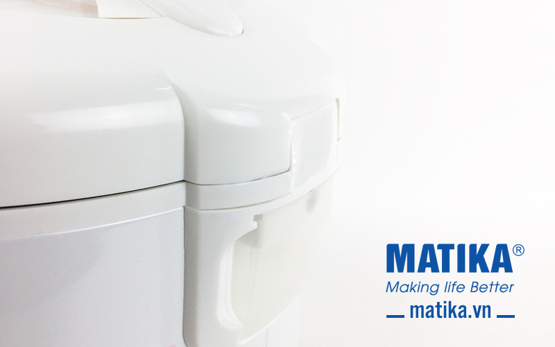 Nồi cơm điện matika mtk-rc1812 công suất 700w dung tích 1,8l