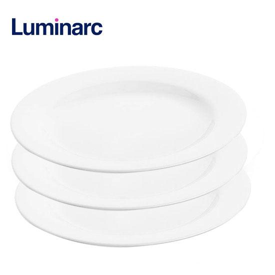 Bộ 3 đĩa thủy tinh Luminarc Evolution 19.5cm