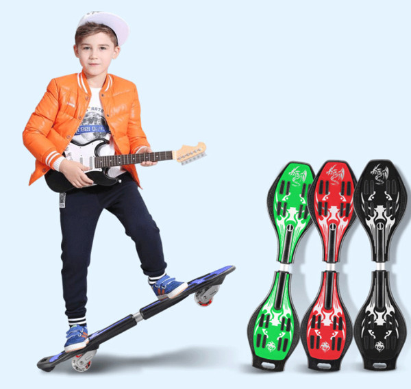 Ván trượt , ván trượt lắc người lớn trẻ em , ván trượt xoắn skateboard twister 2 bánh đèn led cao cấp , ván trượt thể thao 247