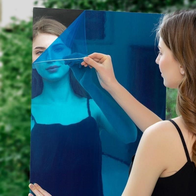 50x150CM Gương Hd Soft Mirror Wall Body Dressing Mirror Lens Gương gia dụng Dán tường Kính