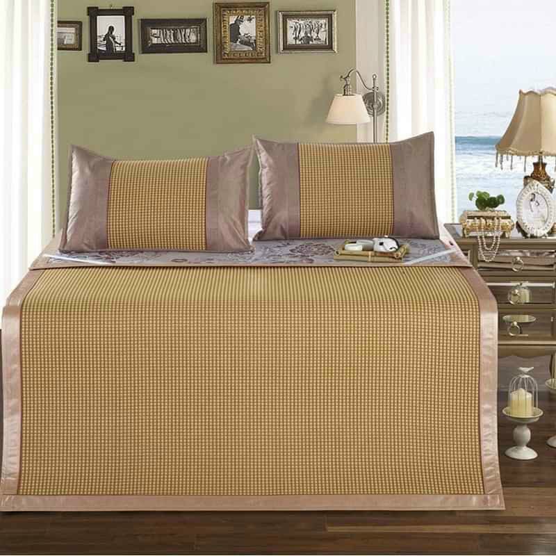 Chiếu Lụa Điều Hoà MUJI  2m x2.2m ( tặng kèm 2 vỏ gối)