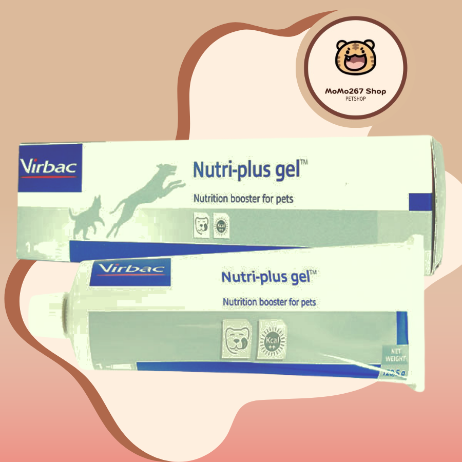Nutrigel Plus Virbac - Gel ăn dinh dưỡng chó mèo 1 tuýp