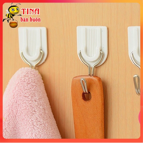 Vỉ 06 móc dính tường chắc chắn E716