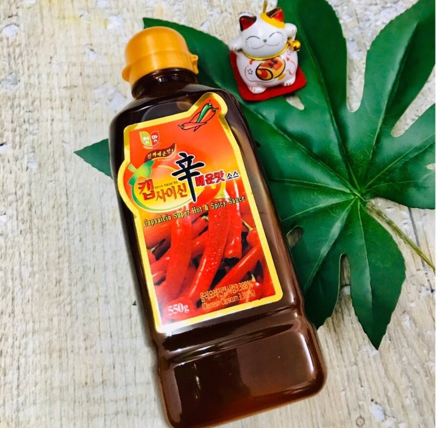 Tinh dầu ớt nấu mì cay nhập khẩu hàn quốc