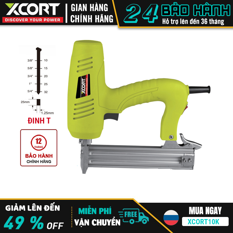 Máy bắn đinh - Máy bắn đinh thẳng 1600W Chính Hãng