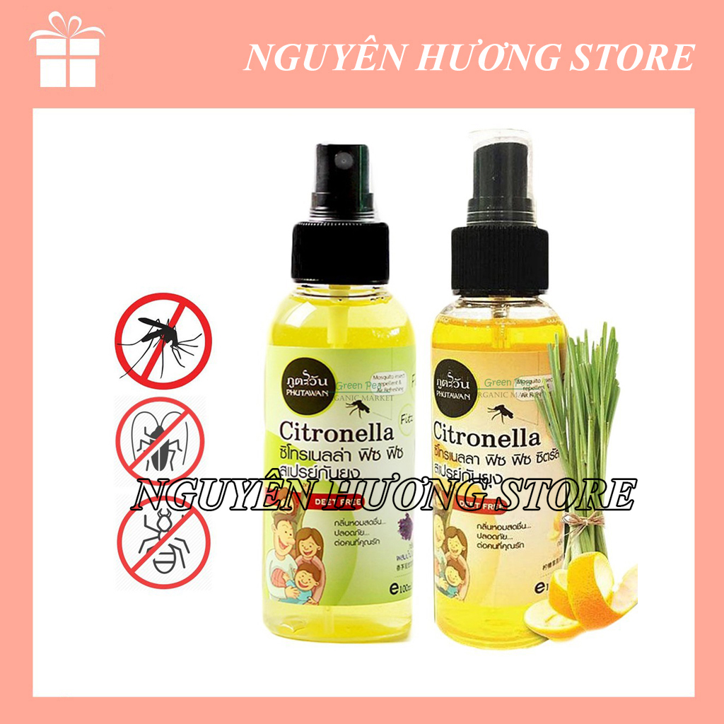 Xịt chống muối Citronella Thái Lan | Nguyên Hương Store