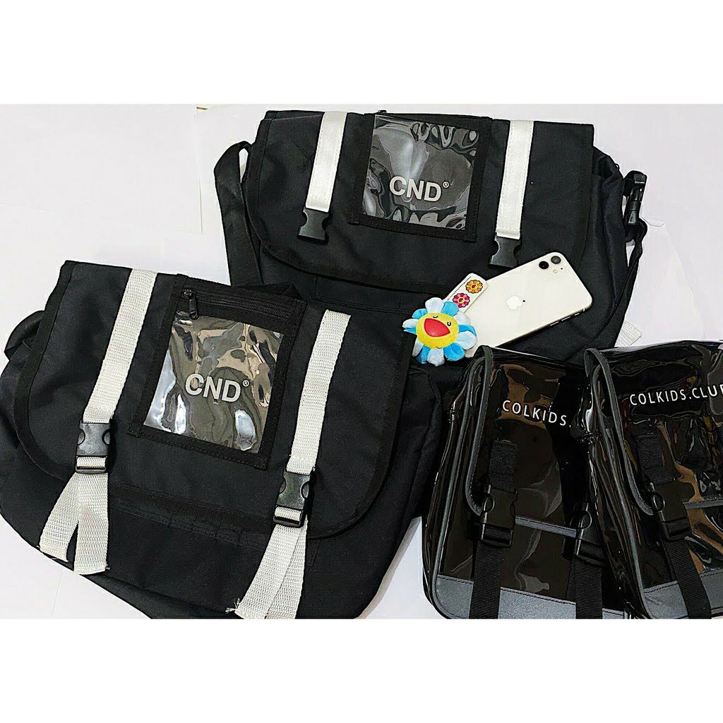 Túi colkids đeo chéo loại lớn Unisex
