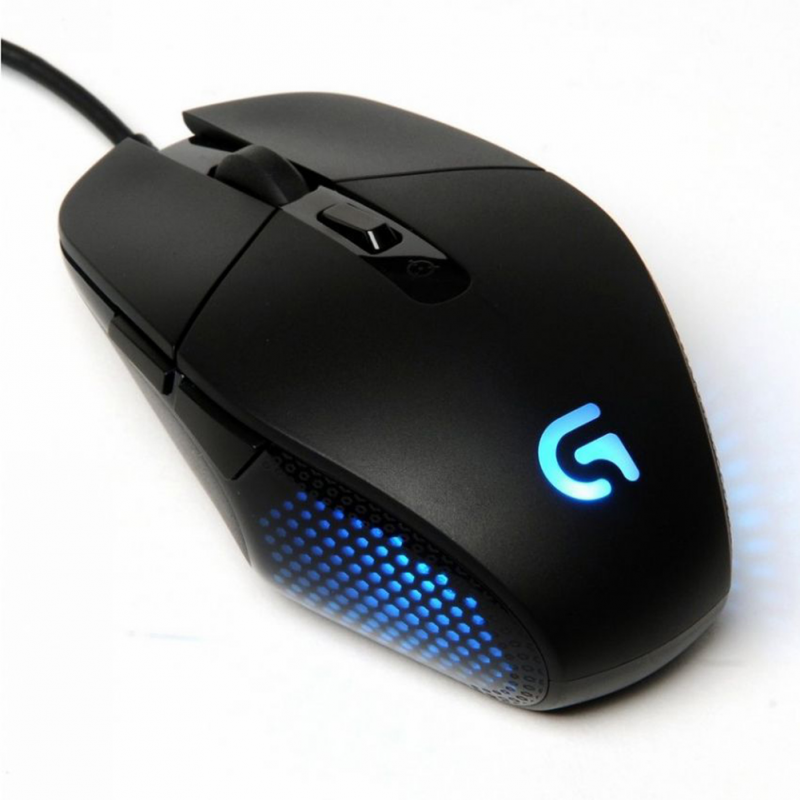 (Hot Sale) Chuột Original Logitech G302 Ergonomic USB Wired Gaming Mouse 6 Buttons 4000DPI Light Breathing Lamp Computer Optical Mouse Gamer Mice (Bảo Hành 1 Năm Bởi Shop - Titan)