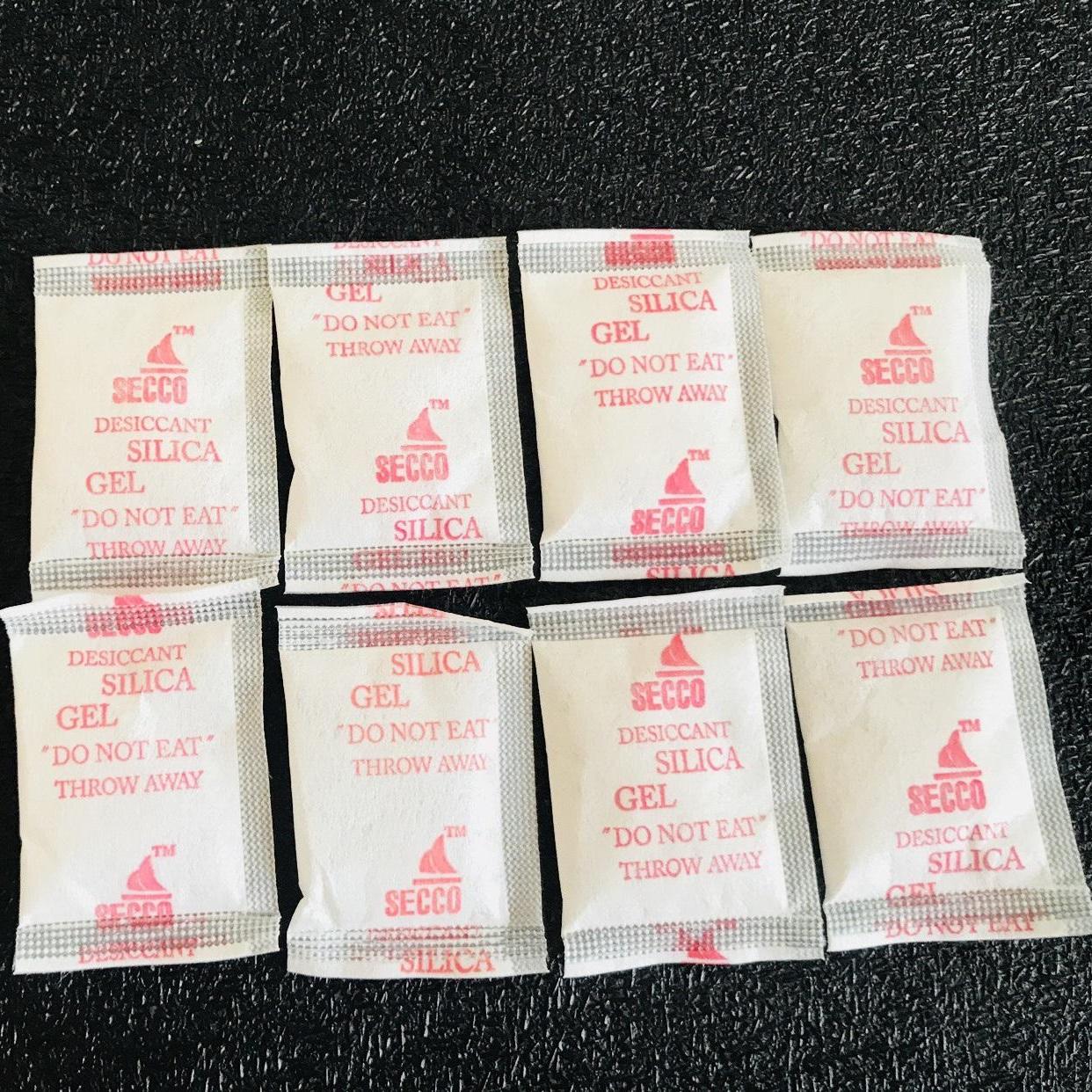 Gói hút ẩm Silica gel bao bì Túi vải không dệt cao cấp, thương hiệu SECCO của Mỹ (Tùy chọn khối lượng)