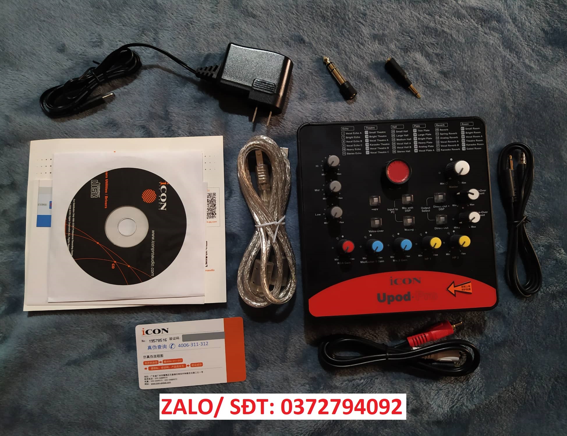 Sound Card Thu Âm ICON Upod Pro