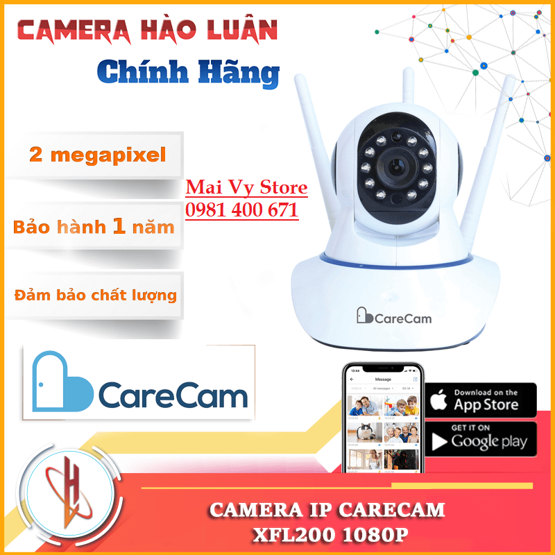 Camera 3 anten carecam 2.0 xfl200