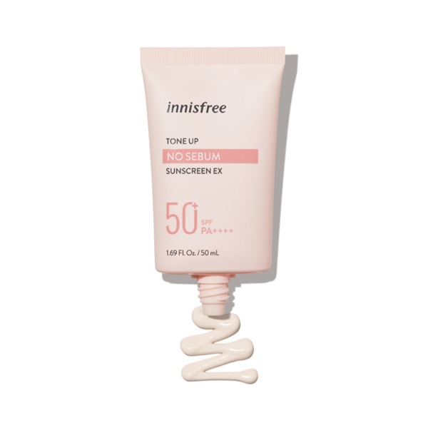 Kem Chống Nắng Innisfree Tone Up No Sebum Sunscreen SPF50/PA+++ 50ml Mẫu Mới