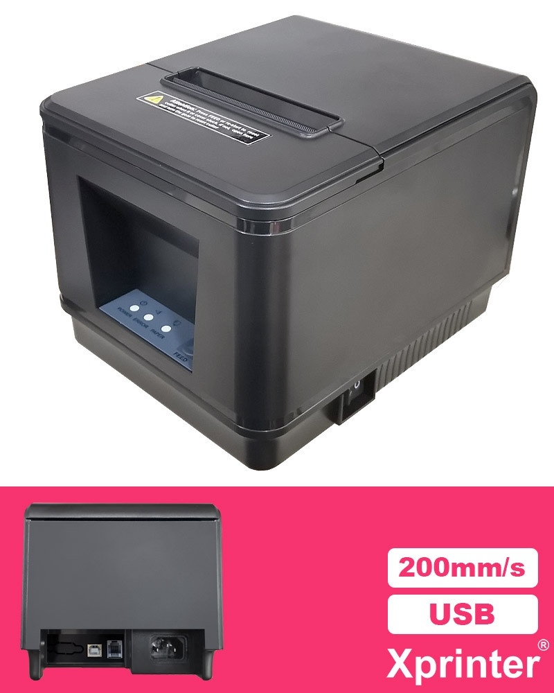 Máy in hóa đơn, máy in nhiệt Xprinter X200 cổng USB chất lượng, giá rẻ